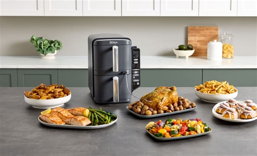 Ninja SL451UK Stacked Dual Zone Air Fryer with Smart Cook – Highlights – QVC Customer Care | Support & FAQs
