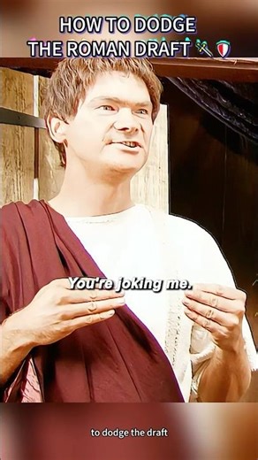 "I can't hold a spear!" The hilarious way Romans tried to dodge the draft! 🔥 | Horrible Histories