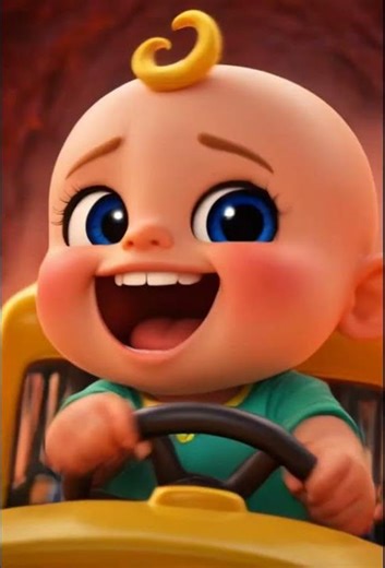 Wheels on the Bus 🌋 Giant Baby Melow Volcano Adventure! | nursery rhymes | ‪@MelowMelowkids‬