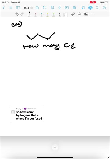 Replying to @😈 Counting C/H #stem #example #mcat #tutor #chemistry