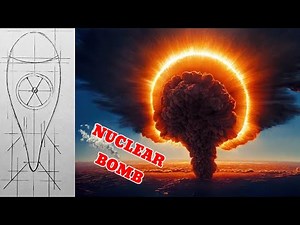 How to draw nuke Bomb step by step😎😎🤯
