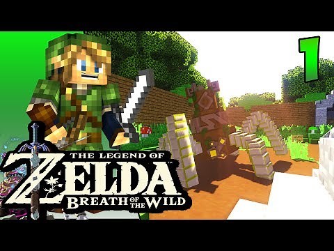 Minecraft ZELDA Breath of the Wild- Ep.1- THE BEST MINECRAFT ADVENTURE MAP EVER!