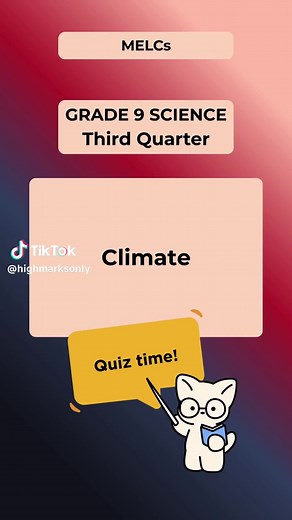 Grade 9 Science Quiz on Climate Concepts