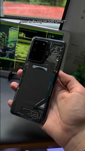 How to easily fix lag on Galaxy S20 Ultra! 🤫🦾
