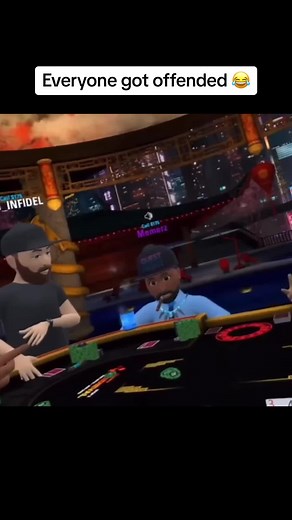 Pranking an entire poker table 😂 #fy #fyp #vr | Prank Videos