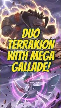 DUO Terrakion with Mega Gallade & Psychic Teams!