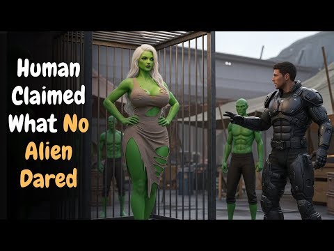 When the Auction Ended, the Untamable Alien Girl Was Left Behind—Until One Human Raised His Hand