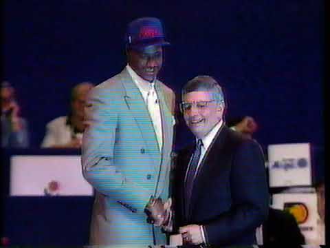 1991 NBA Draft - first 12 picks recorded live on TNT