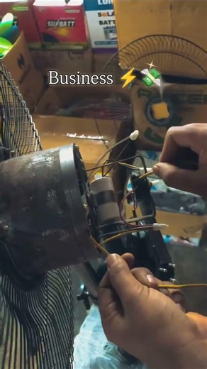 repair farrata fan #electrical #electricalcomponent #electricalindia #machine