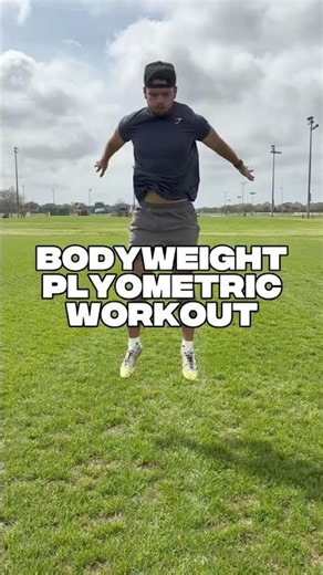 Bodyweight Plyometric Workout ⚡️ | Build Explosive Power