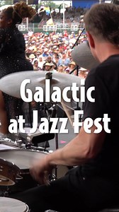 Here’s a clip from Galactic’s set at Jazz Fest this year. Just some good old fashion rocking out ! 🙌🏼🥁👊🏼 | Stanton Moore