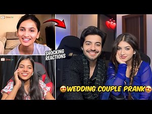 Epic Wedding Couple Prank in Indian Outfits on OmeTV 🤩