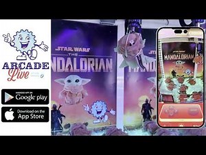 Arcade LIVE Baby Yoda Prize Claw Game