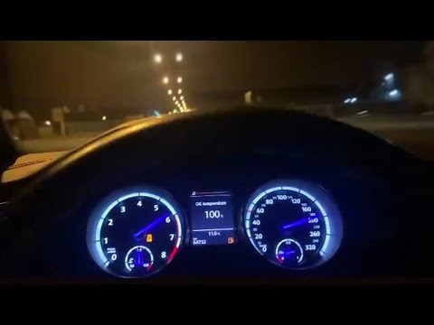 VW Golf 7 R Stage 2+ Acceleration (0-200 km/h)