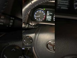 How to reset the tire pressure light on the Toyota RAV4