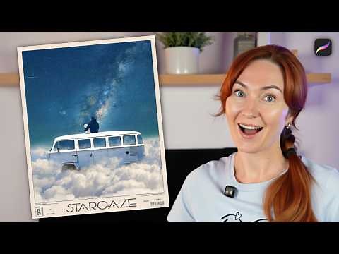 Turn 4 Ordinary Photos into a Surreal Poster | Easy Procreate Tutorial