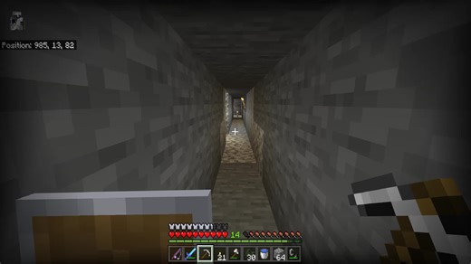 Minecraft cave sounds hit different in 12 am #minecraft #mining #fyp #gaming