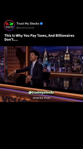 TMS on Instagram: "Billionaires operate within a system that allows them to legally avoid paying income taxes, and the key lies in how they structure and use their wealth. Unlike most people, they don’t rely on salaries that are immediately taxed. Instead, their wealth sits in stocks and assets that steadily rise in value. They avoid selling these assets because selling would trigger capital gains taxes. Rather than cashing out, they borrow against their holdings. Banks are eager to offer low-in