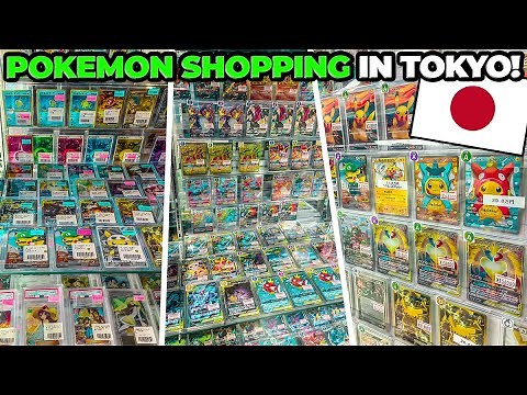 ULTIMATE Pokemon Card Shopping in Tokyo, Japan!