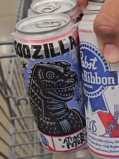 Finding Unique Godzilla Cans at Walmart