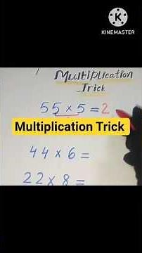 😱How to multiply faster with simple techniques🔥#maths#trending #viral#multiplication #shorts#yt