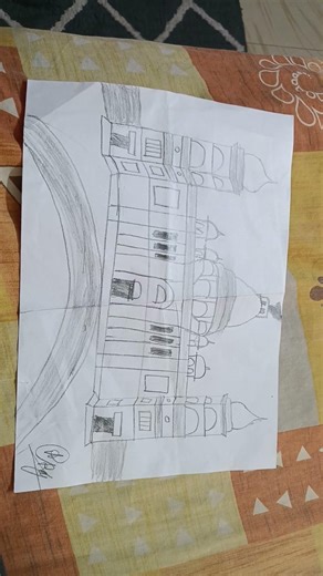 victoria memorial drawing