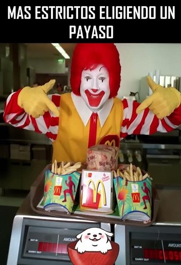 Son mas estrictos eligiendo un payaso