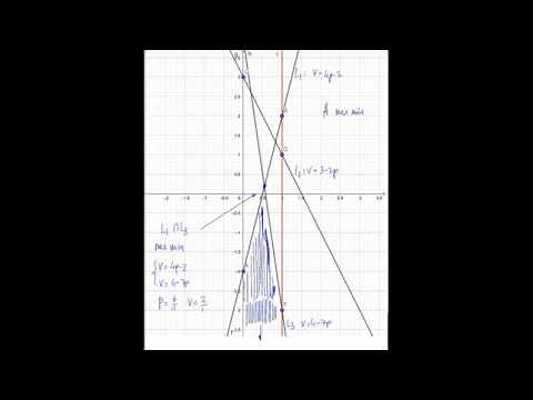 Game Theory 5: 2x3 mixed strategies