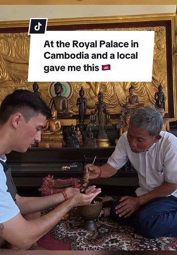 Cambodian Royal Palace Gift from a Local