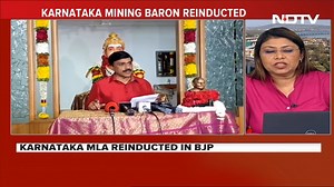 Former Karnataka Minister and mining baron G Janardhana Reddy on Monday rejoined the BJP ahead of the 2024 Lok Sabha polls. | NDTV