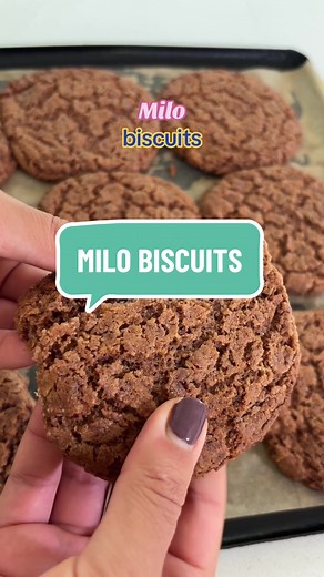 Delicious Milo Biscuits Recipe | Easy Homemade Cookies