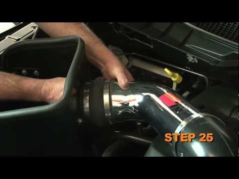 2009-2013 Dodge Ram 1500 Pickup 5.7L Hemi V8 K&N Air Intake Installation