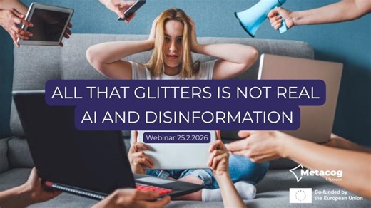 Metacog Webinar: All that glitters is not real - AI and disinformation | Tamara Lewis, PhD
