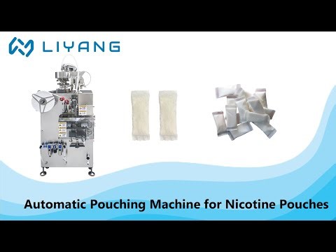 Automatic Pouching Machine for Nicotine Pouch Production