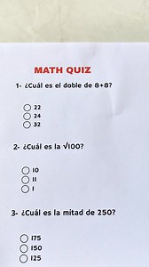 Math Quiz Challenge: Test Your Skills!