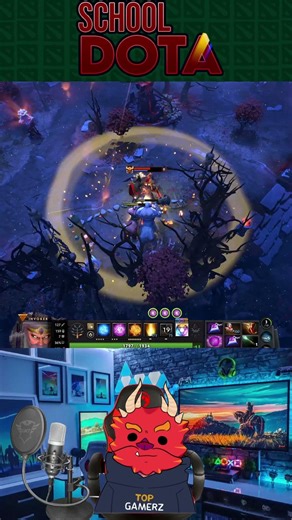 Anclaje de precisión: El uso del Gleipnir para el control de área ⚡🕸️ #Dota2Control #catch