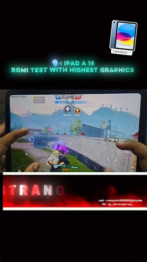 iPad a 16 gaming beast 🔥 #shorts #bgmi #pubg #pubgmobile #viral