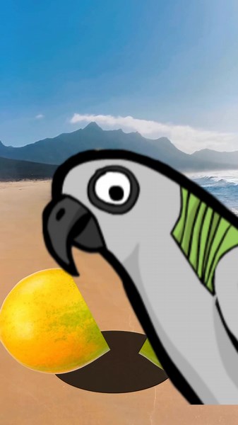 Surprise Harvey delivery! 🥭 🦜 #CapCut #fyp #rustylake #rustylakeharvey #harvey #parrot #rustylakememe