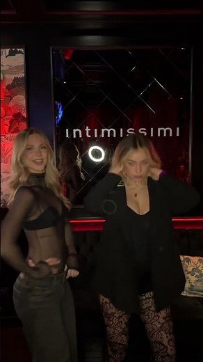 An intimissimi bodysuit = the ultimate party trick.