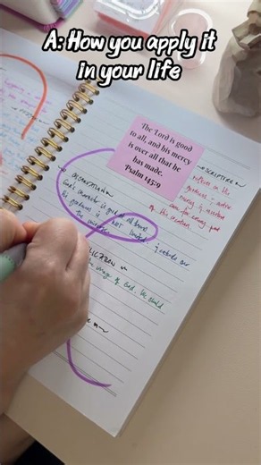 SOAP Method for Beginners | Bible Study Tips #fypシ #christianshorts