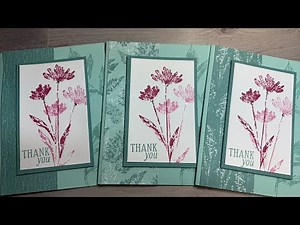 Quick and Easy Cards With Inked and Tiled!!