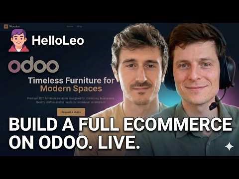 Live Session - Building a full Ecommerce + Customer Portal on top of Odoo in minutes with AI