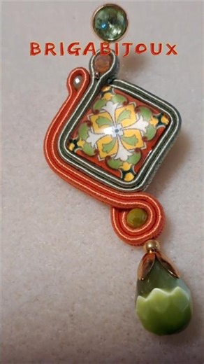 soutache diy #soutache #soutachejewerly #gioiellotessile