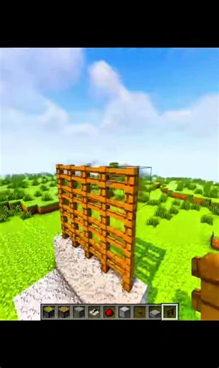 Minecraft castle door😱 #shorts #ytshords #techfleet