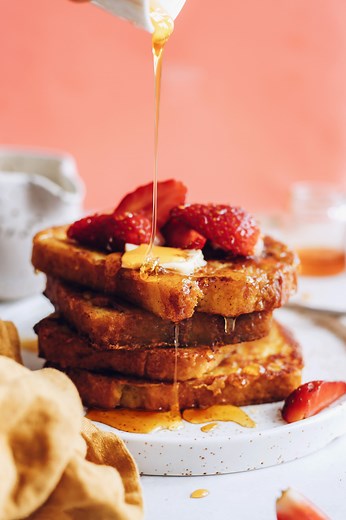 Easy Vegan French Toast (10 Minutes!)