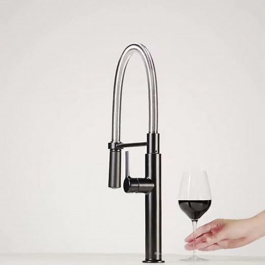 American Standard Studio S Semi Pro Pull-Down Dual Spray Kitchen Faucet with Spring Spout