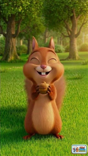 Squirrel Nut Spin | Funny Animal Dance | Mini March Melodies