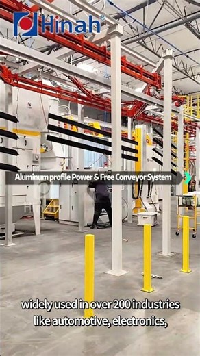 Hinah powder coating line supplier factory #powdercoatingline #coatingline #manufacturing
