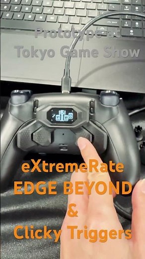 Prototype of the eXtremeRate PS5 EDGE BEYOND paddles kit & Clicky triggers kit #gaming #extremerate