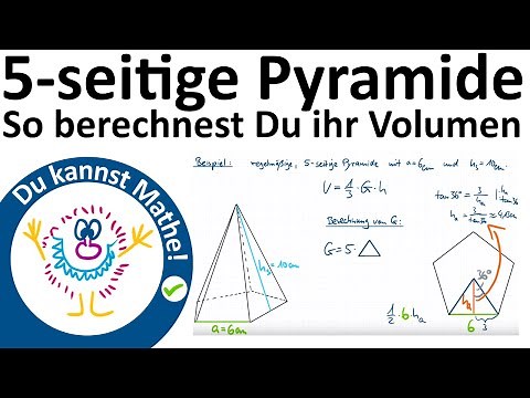 Volumen einer regelmäßigen, n-seitigen Pyramide